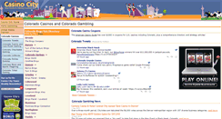 Desktop Screenshot of colorado.casinocity.com